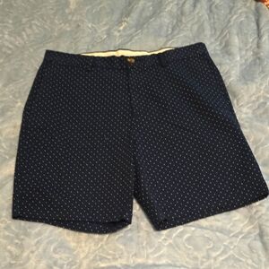 Old Navy Mens Navy Flat Front Shorts Size 34